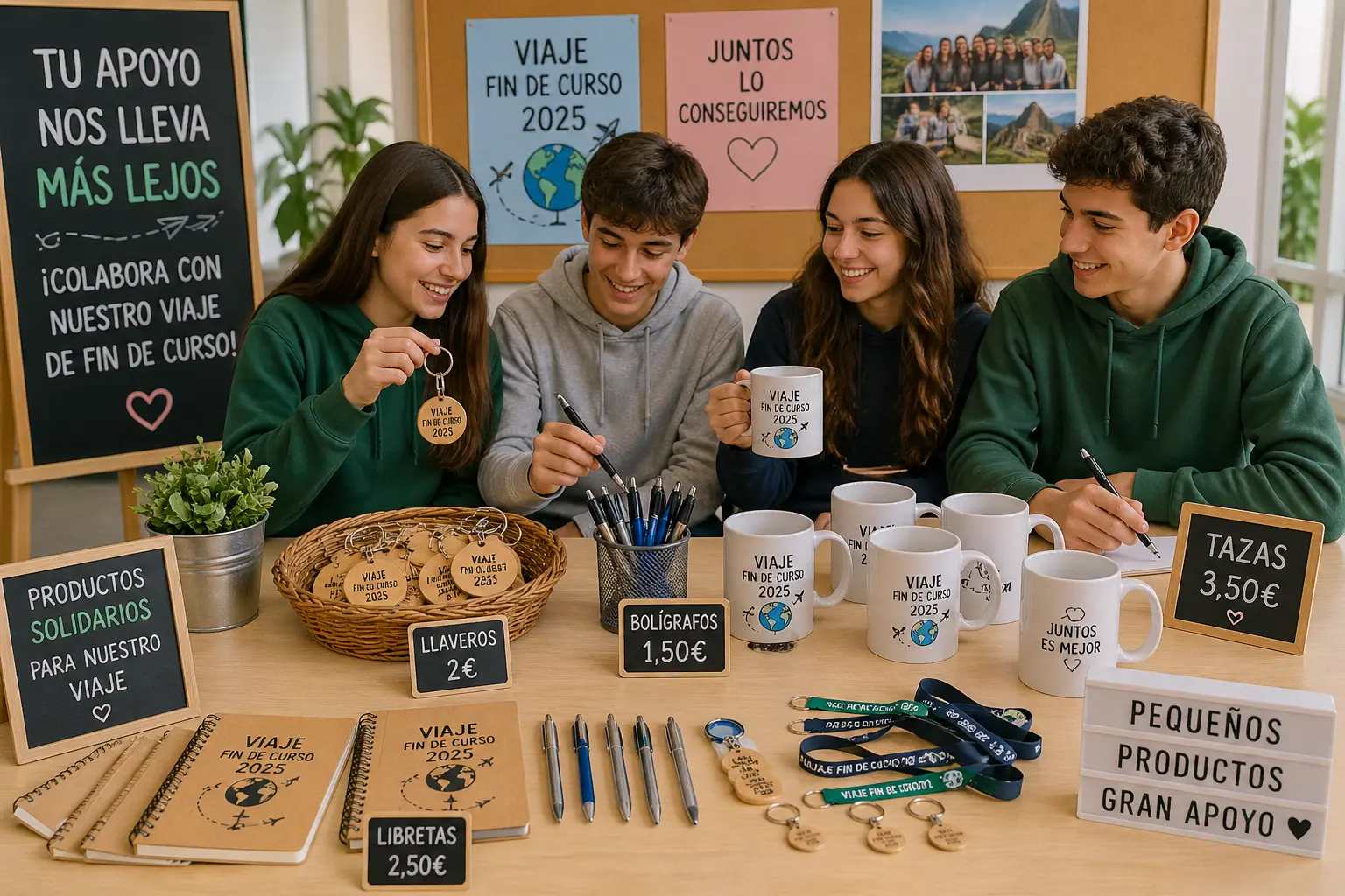 Venta de productos (merchandising)